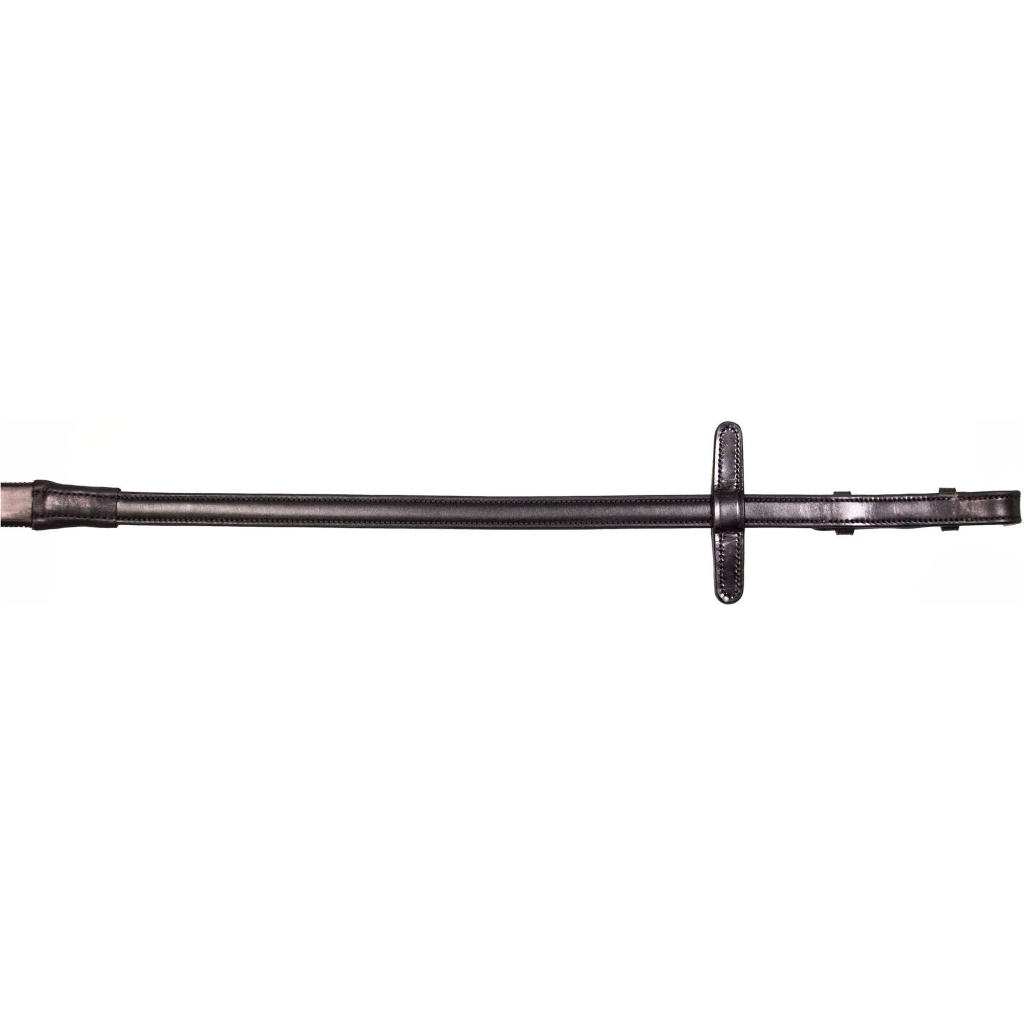 Henry James BioThane Bio Grip Rubber Reins RR4 - BLACK